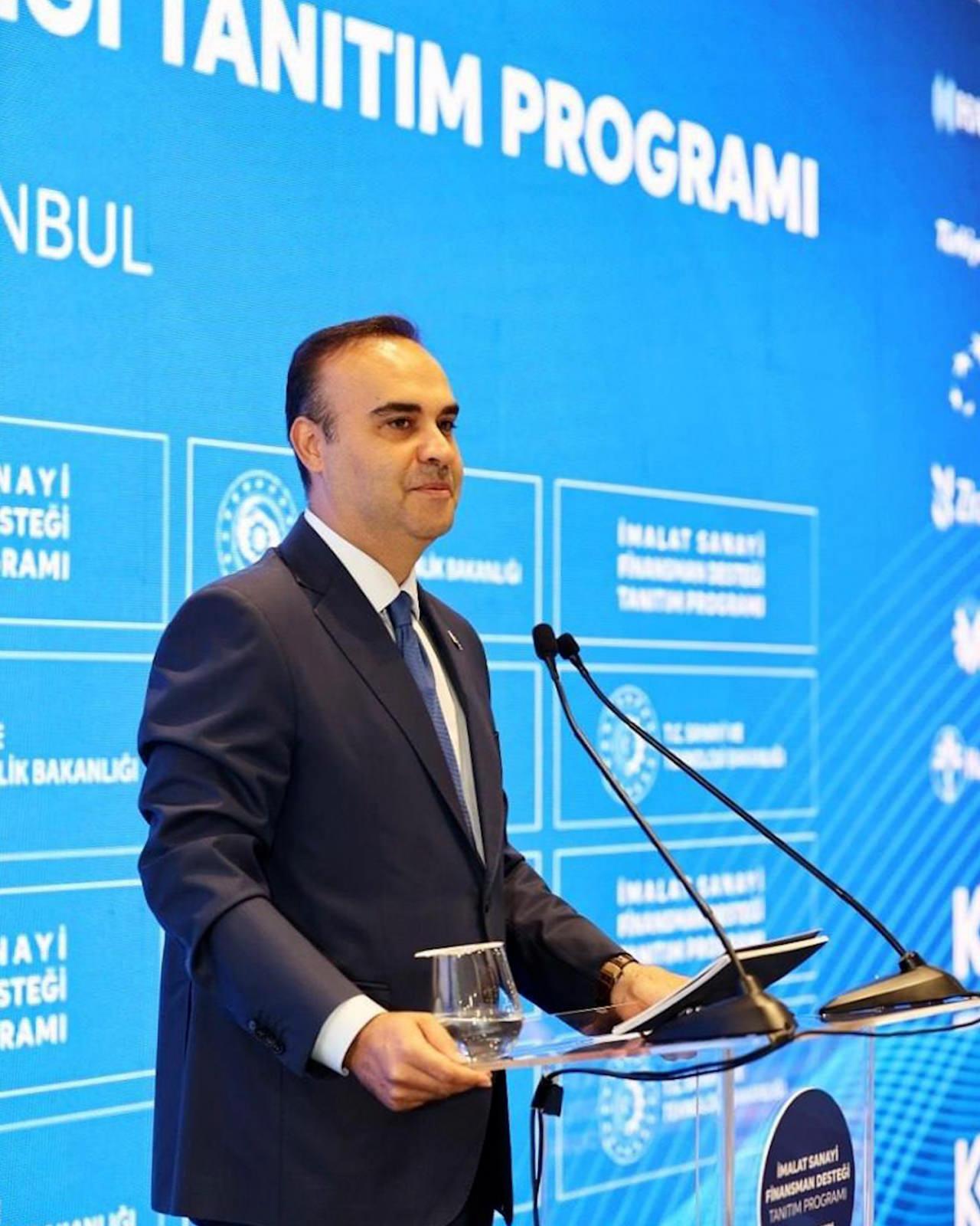 Sanayi ve Teknoloji Bakanı Mehmet Fatih Kacır