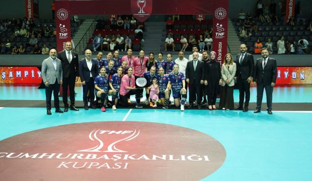 B&uuml;y&uuml;kşehir Belediyespor Cumhurbaşkanlığı Kupası&rsquo;nda ikinci oldu