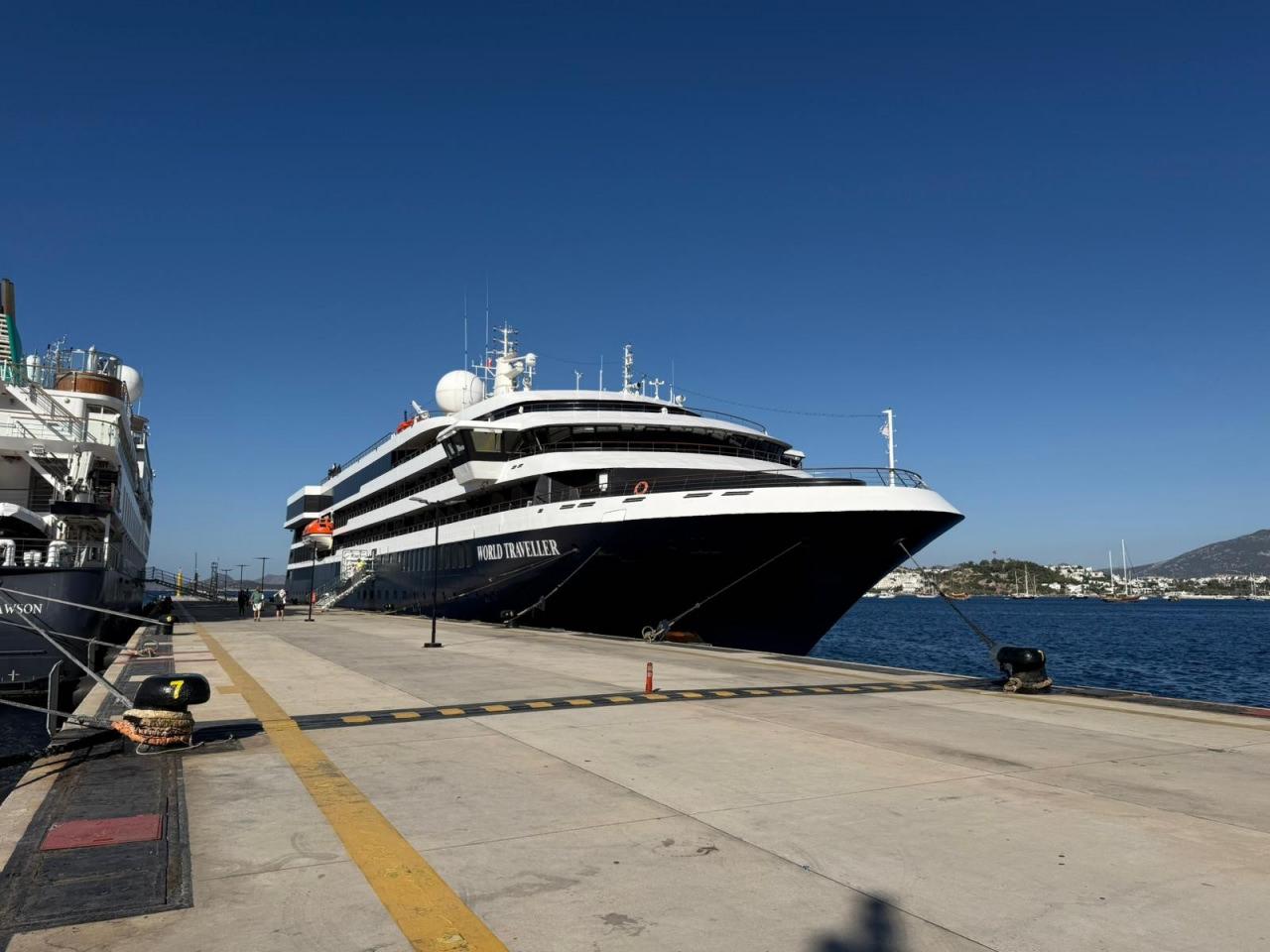 Bodrum'a 3 gemi birden geldi
