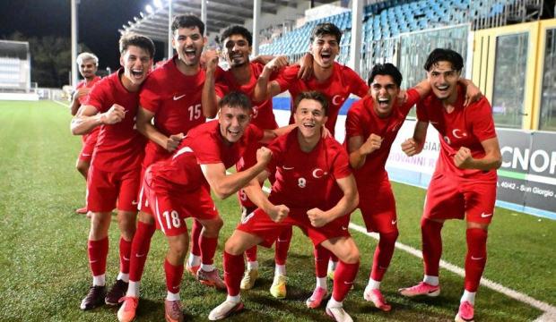 Akdeniz Oyunları'nda U20 millilerden şov! Kuzey Makedonya'yı zorlanmadan ge&ccedil;ti