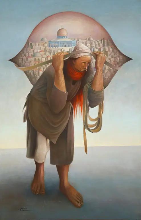The Camel of Hardships (Güçlüklerin Devesi) adlı tablo