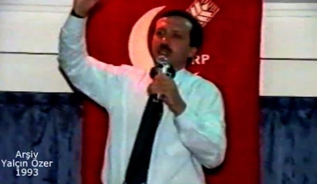 Cumhurbaşkanı Erdoğan'ın 33 yıl &ouml;nce g&uuml;n&uuml;m&uuml;z&uuml; d&uuml;ş&uuml;nerek yaptığı konuşma