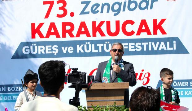 Darende 73. Zengibar Karakucak Festivali'nde geleneksel sporlar ve lezzet ş&ouml;leni