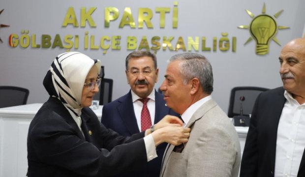G&ouml;lbaşı'nda 6 meclis &uuml;yesi CHP'den istifa ederek AK Parti'ye ge&ccedil;ti!