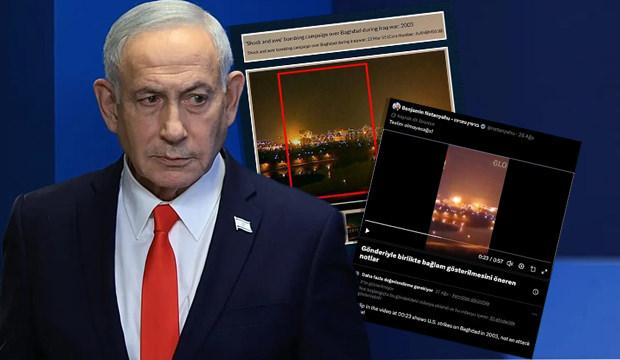 İsrail'in savaş propagandasından Bağdat g&ouml;r&uuml;nt&uuml;leri &ccedil;ıktı