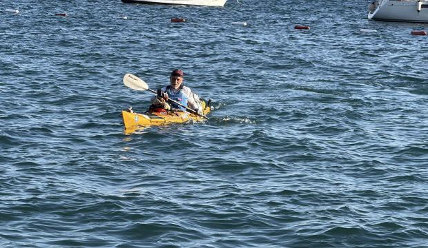 İstanbul'dan yola &ccedil;ıktı 83 g&uuml;n sonra Bodrum'a ulaştı: Emekli astsubayın akıl almaz rotası