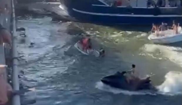 Jet ski, k&ouml;pr&uuml;n&uuml;n ayağına &ccedil;arptı: 1 &ouml;l&uuml;, 1 yaralı