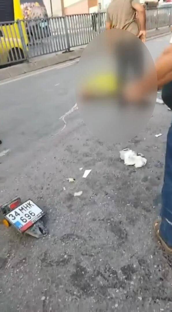 Olay yerinden bir görüntü.