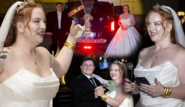 Las Vegas'tan Kars'a uzanan aşk hikayesi mutlu sonla bitti