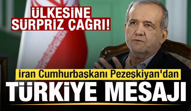 Pezeşkiyan'dan T&uuml;rkiye mesajı! Devlet televizyonunda &uuml;lkesine s&uuml;rpriz &ccedil;ağrı