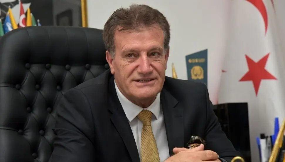 KKTC Bayındırlık ve Ulaştırma Bakanı Erhan Arıklı