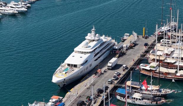 Suudi milyarder Fethiye'de milyonlar akıttı: Mega yatına 100 ton akaryakıt aldı!