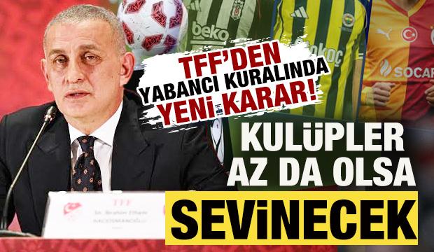 TFF&rsquo;den kul&uuml;pleri sevindirecek karar! Kupada yabancı sınırı değişti
