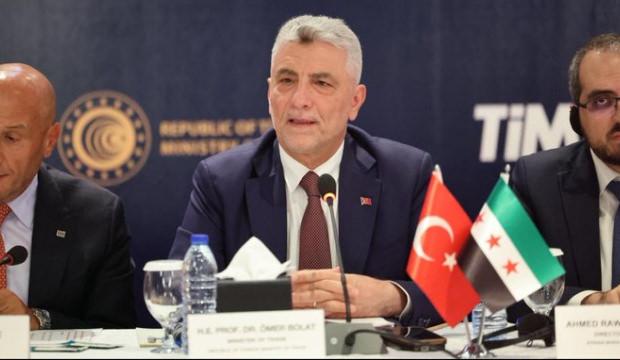 Ticaret Bakanı Bolat, Şam'da ikili g&ouml;r&uuml;şmelerde bulundu