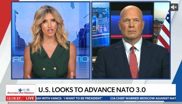 ABD'nin NATO temsilcisi Matthew Whitaker, Newsmax'a verdiği röportajda Türkiye'nin NATO'daki rolüne ilişkin değerlendirmelerde bulundu. 
