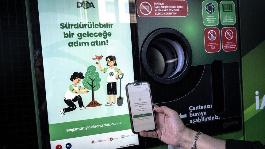 DOA ambalaj toplama makinesi