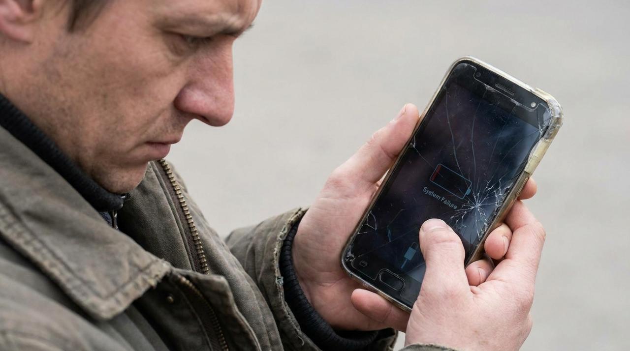 Akıllı telefon ve elinde tutan sahibi