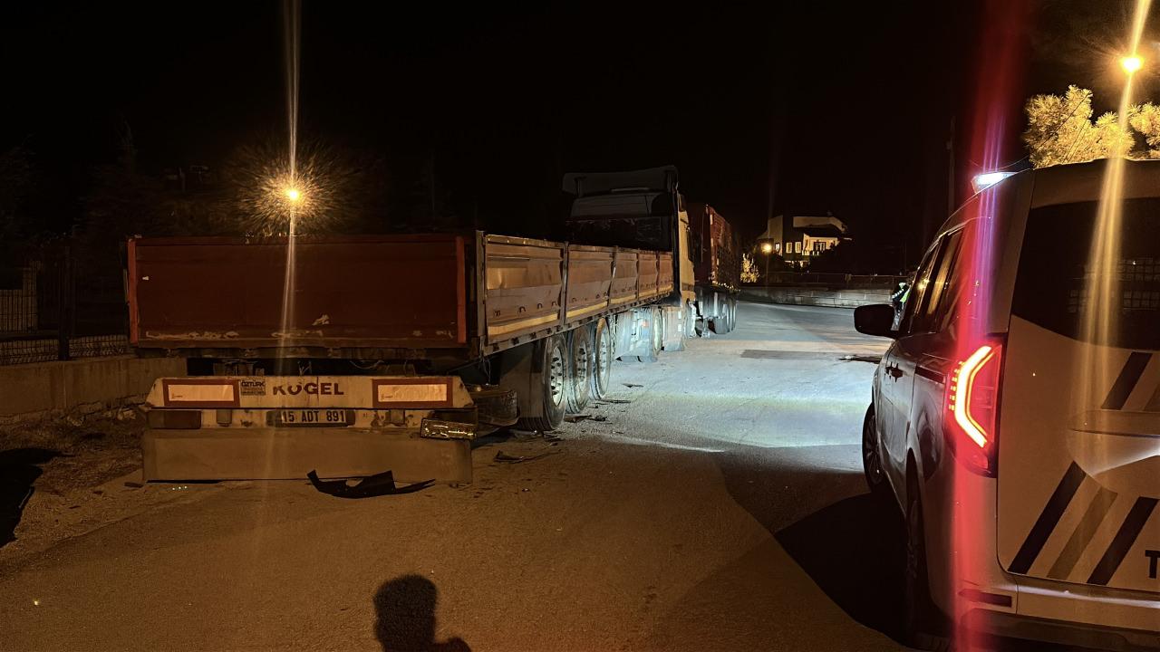 Kazanın yaşandığı olay yeri.