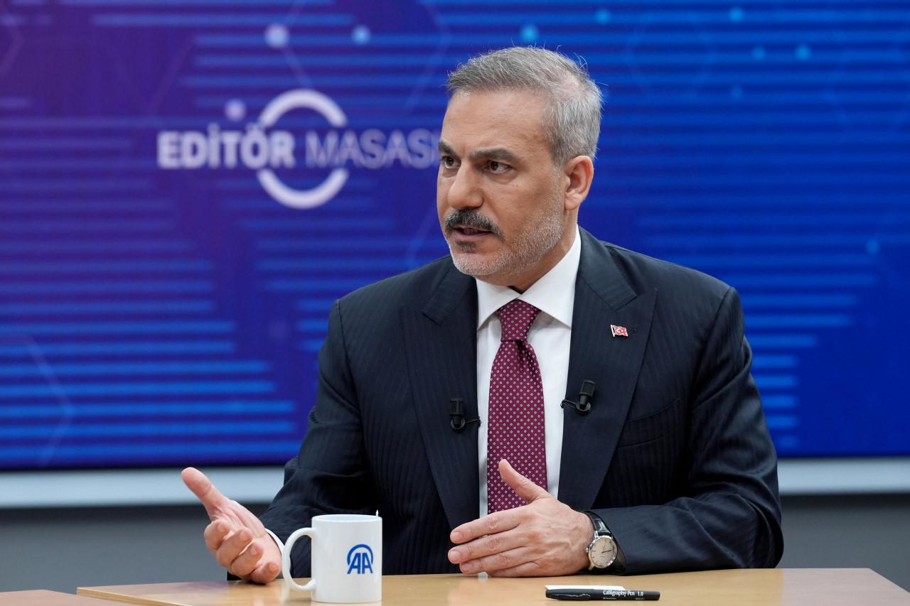Dışişleri Bakanı Hakan Fidan, Anadolu Ajansı (AA) Editörü Masası'na konuk oldu.