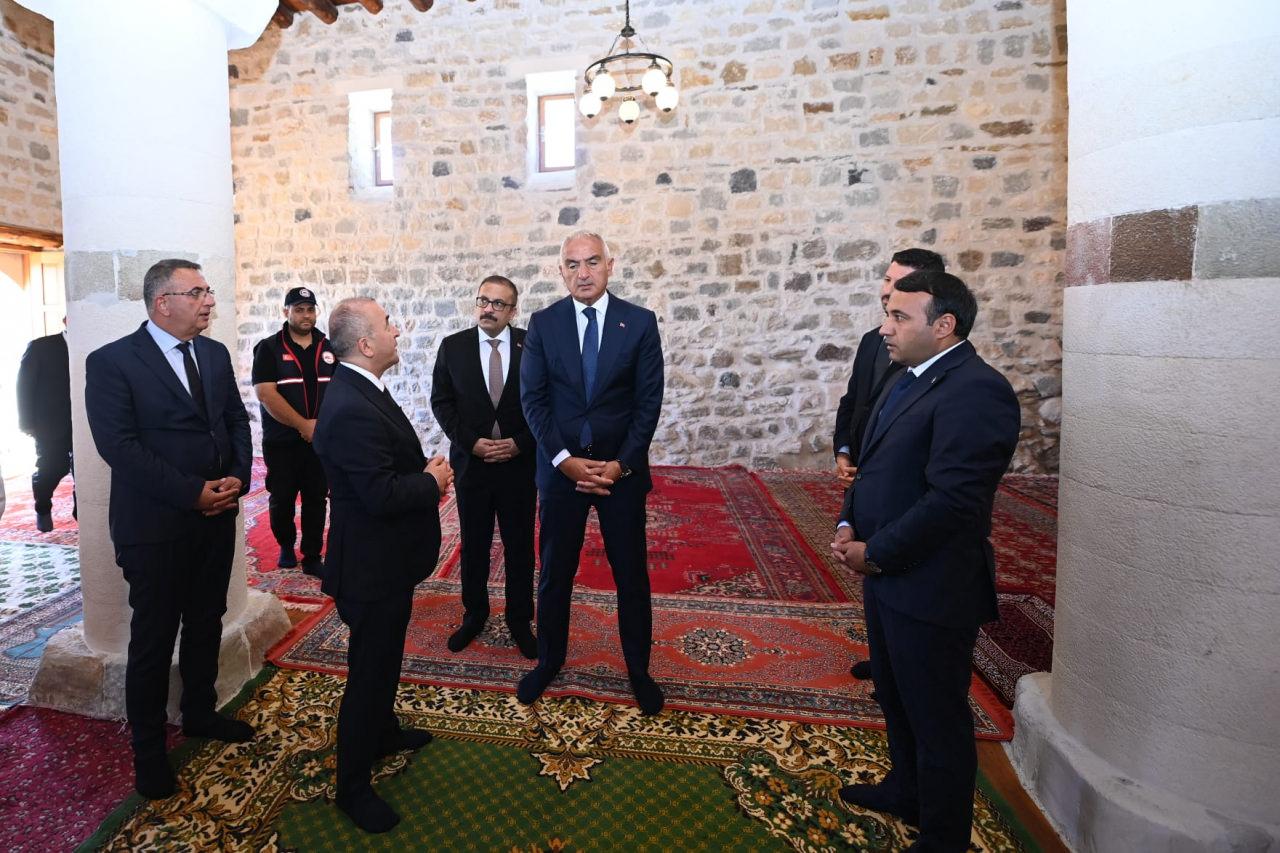 Harput İç Kale Fetih Mescidi açıldı.