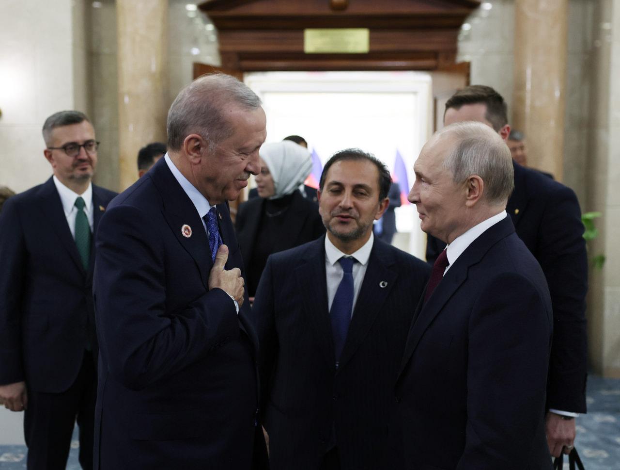 Recep Tayyip Erdoğan ve Vladimir Putin