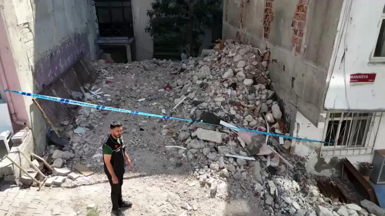 Zeynep Yıldırım'ın cesedinin bulunduğu olay yeri.