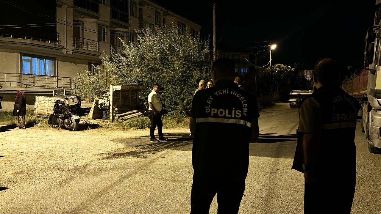 İsmail Arpag'ın (26), hayatını kaybettiği olay yeri. 