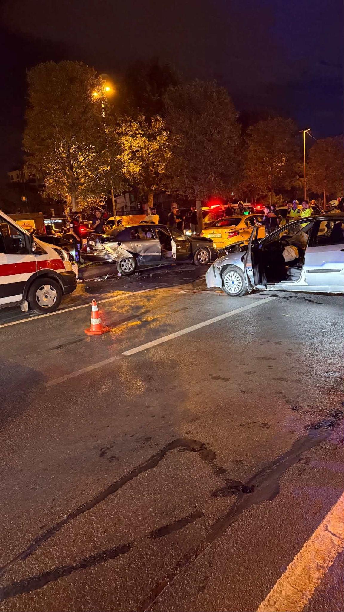 Kazanın yaşandığı olay yeri.