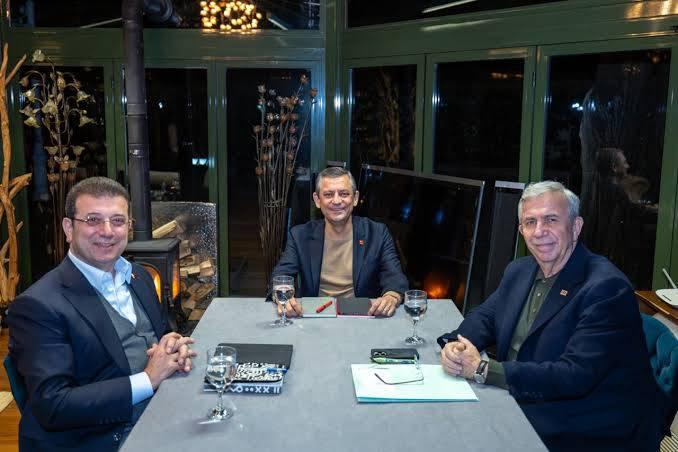 Özgür Özel, Mansur Yavaş, Ekrem İmamoğlu