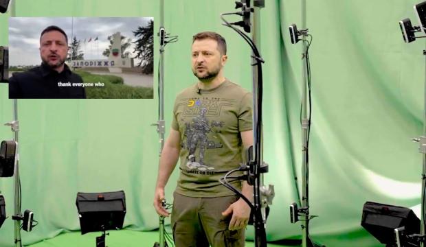 Savaşın değil st&uuml;dyonun ortasında: Zelenski'nin cephe videoları sahte mi?