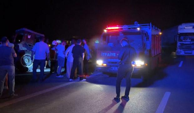 İznik'te feci kaza: 1 &ouml;l&uuml;!