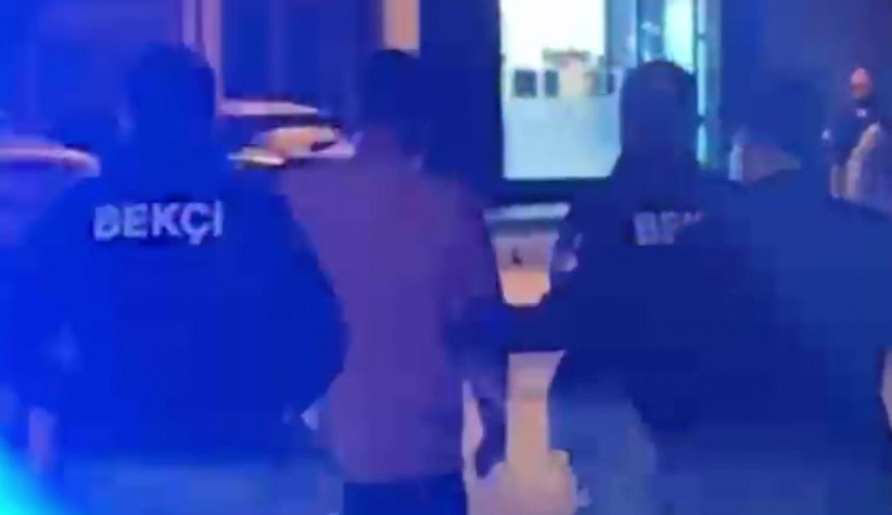 Kaçan sürücü yakalanarak gözaltına alındı.