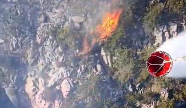 Antalya'da orman yangını