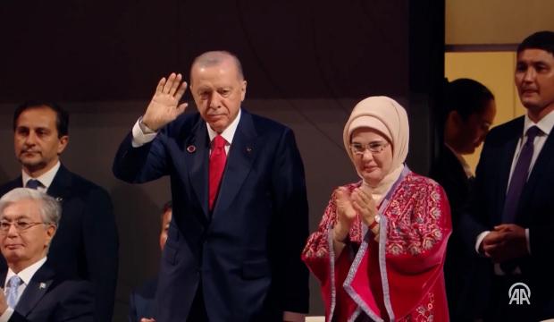 Cumhurbaşkanı Erdoğan, &ldquo;D&uuml;nya G&ouml;&ccedil;ebe Oyunları A&ccedil;ılış T&ouml;reni&rdquo;ne katıldı 