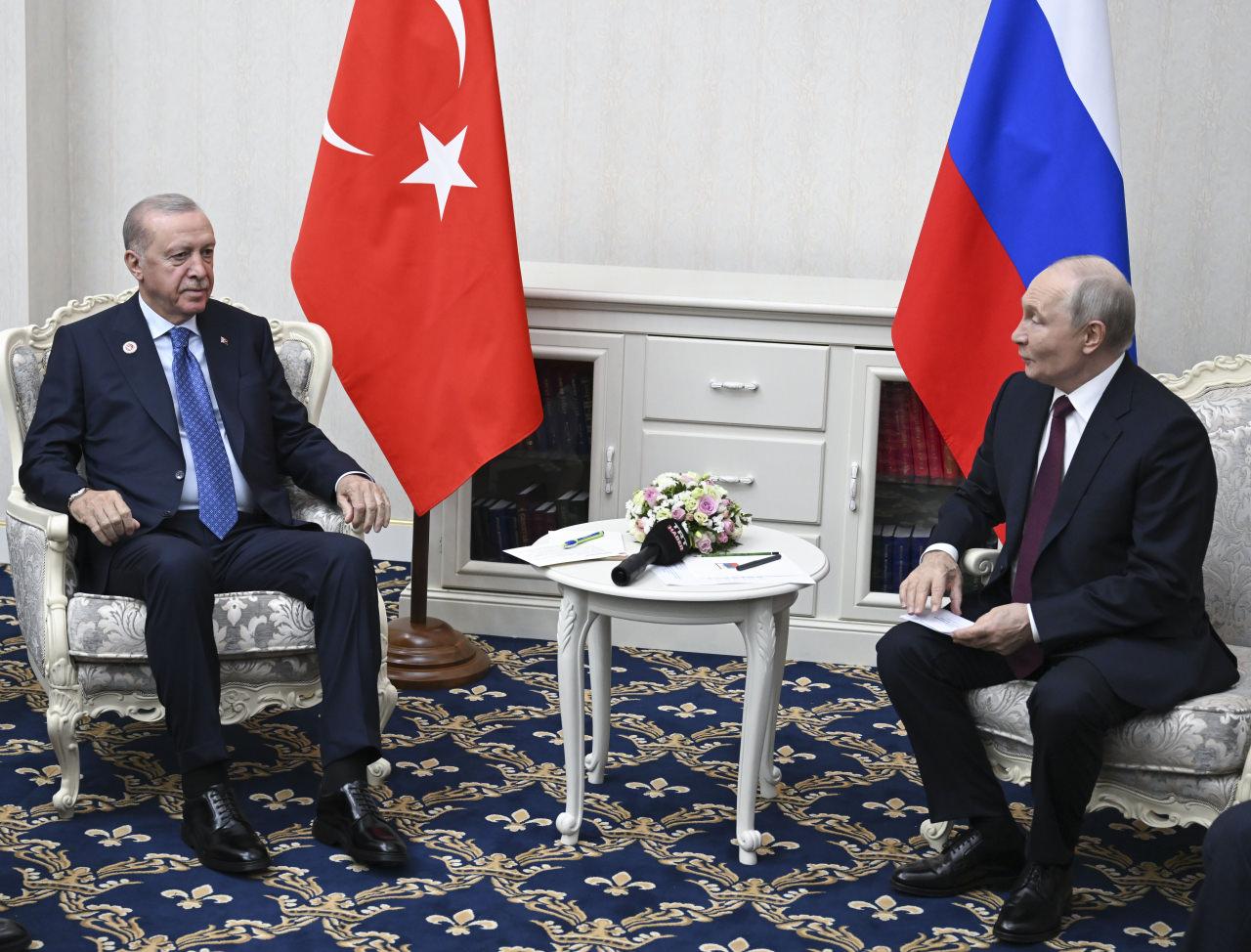 Recep Tayyip Erdoğan ve Vladimir Putin