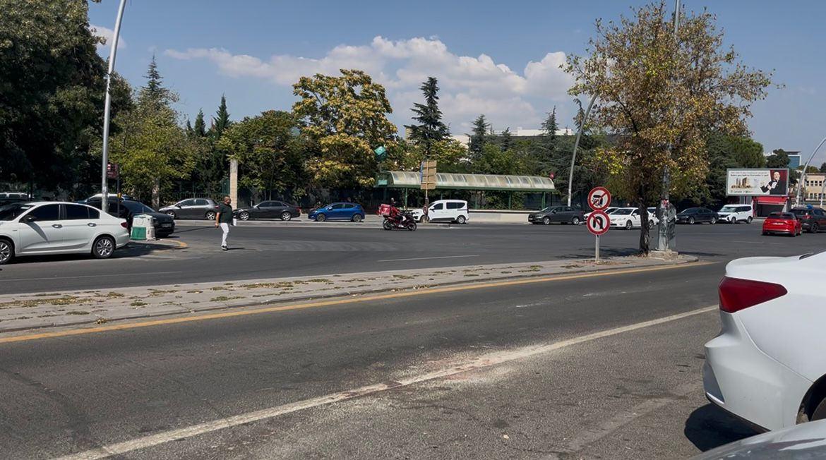 Kaza yeri görüntüsü