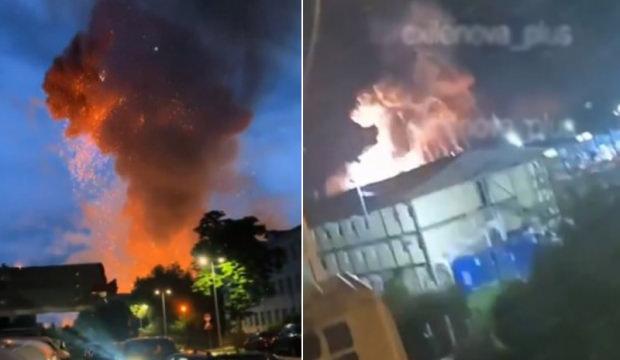 Gece boyu f&uuml;zeler durmadı: Petrol deposu, limanlar ve lojistik merkezleri vuruldu