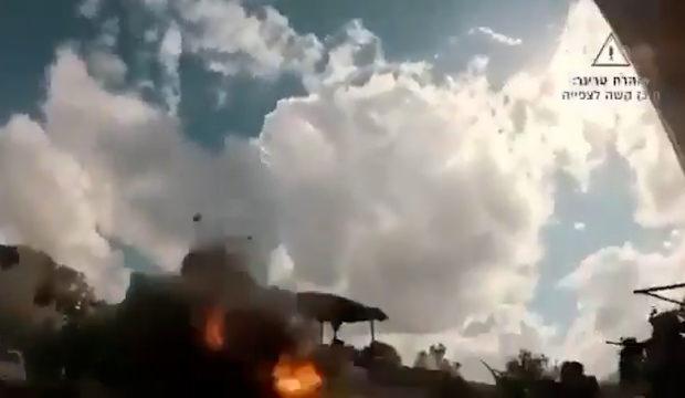 Hizbullah kamikaze iha ile vurdu! İsrail ordusunda panik b&uuml;y&uuml;yor