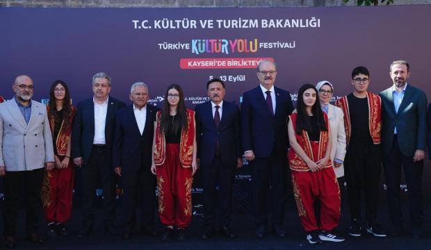 Kayseri'de 'T&uuml;rkiye K&uuml;lt&uuml;r Yolu' heyecanı başladı
