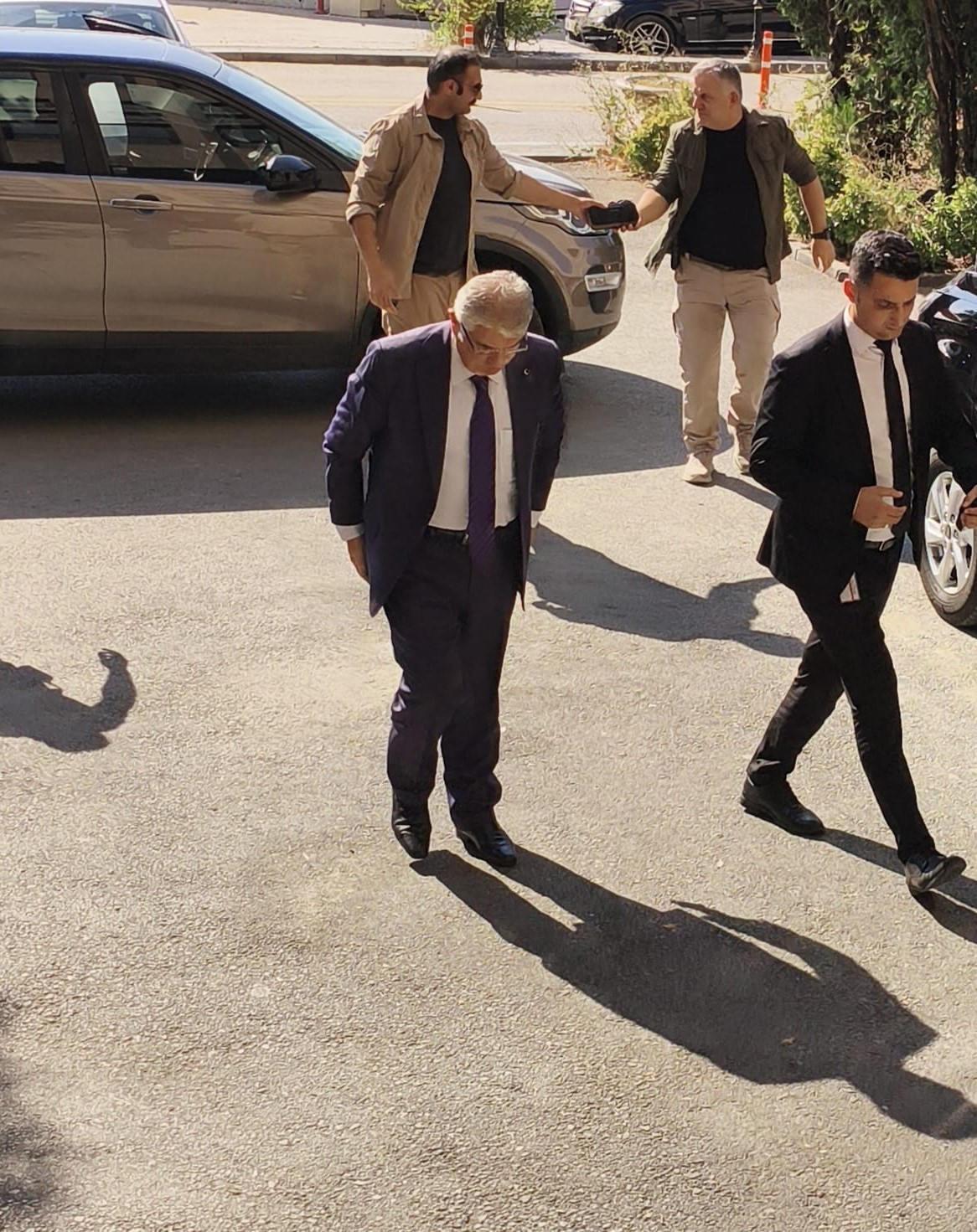 İdris Naim Şahin'in adliyeye gelme anı