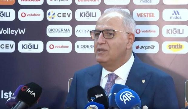 TVF Başkanı &Uuml;st&uuml;ndağ: 'Sırada olimpiyat madalyası var'