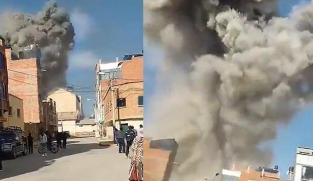 Boliyva'da asker tesiste patlama: 2 &ouml;l&uuml;, &ccedil;ok sayıda yaralı var