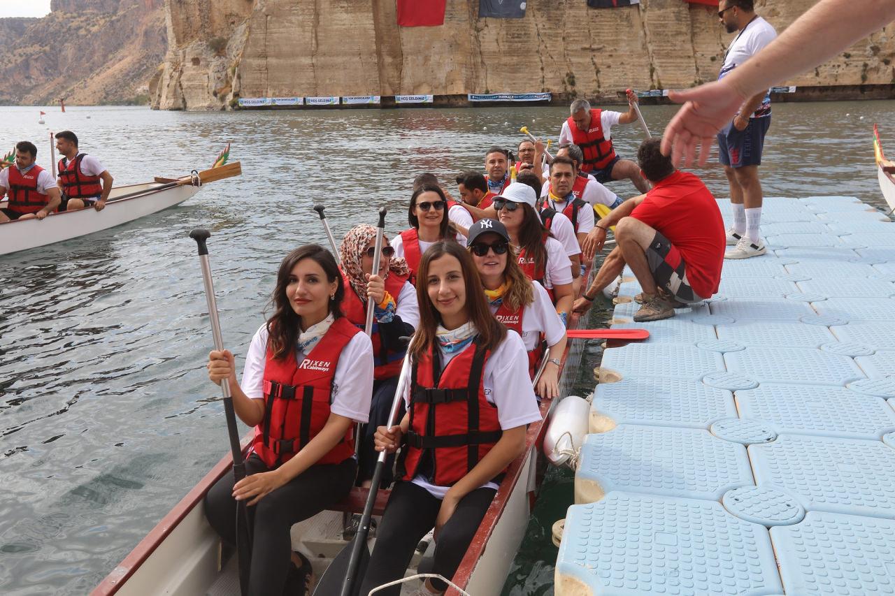 Gaziantep'te Uluslararası Rumkale Su Sporları Festivali başladı