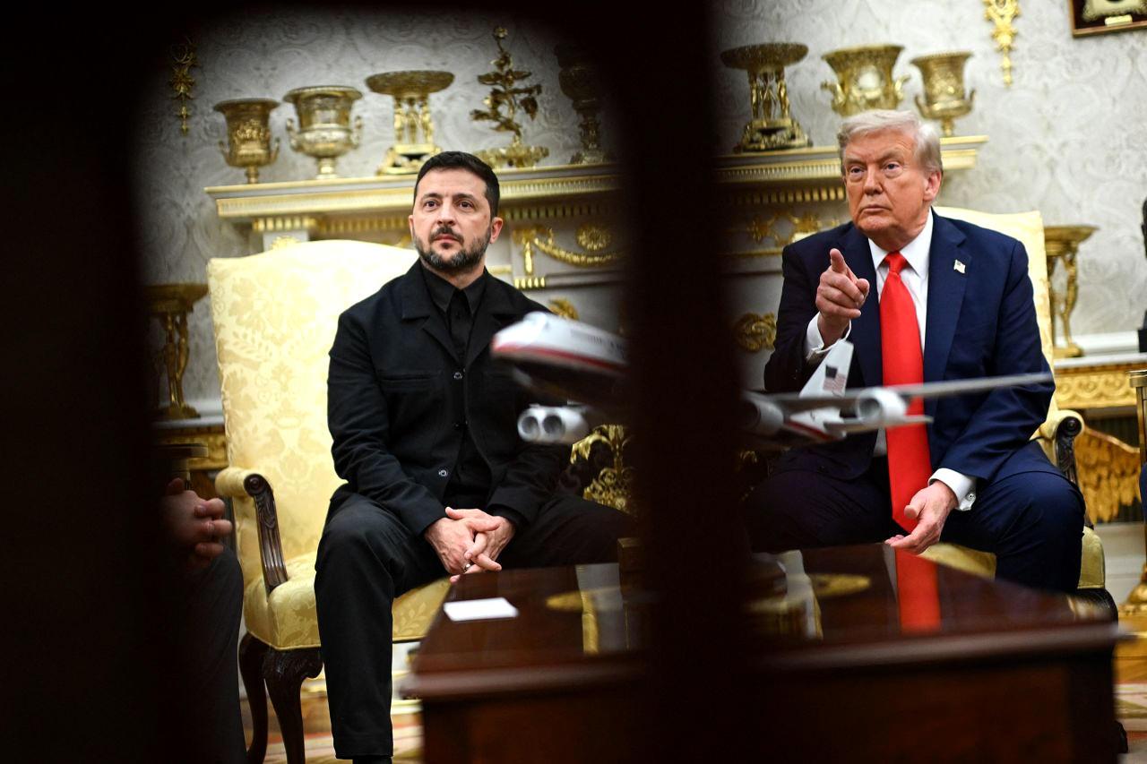 Donald Trump ve Volodimir Zelenski