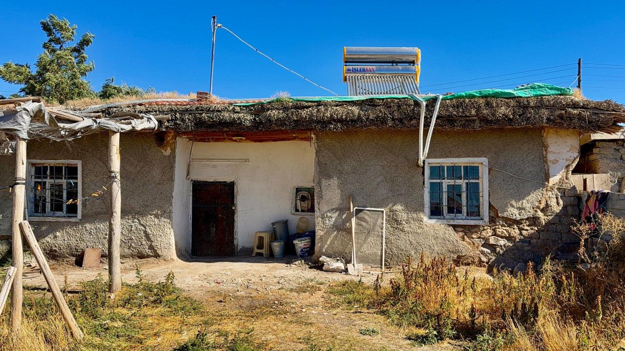 Keziban Çiçeklioğlu'nun yaşadığı ev.