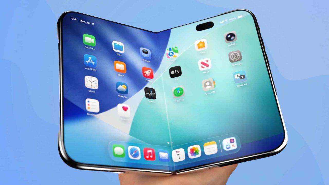 iPhone fold kitap gibi açılacak. (Temsili görsel)