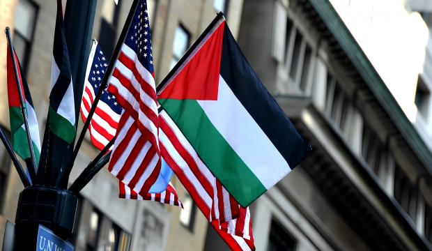 ABD tarihinde bir ilk! Amerika halkı g&ouml;z&uuml;n&uuml; a&ccedil;tı! İsrail'e Filistin şoku