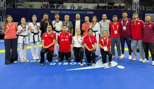 G&uuml;ney Kore&rsquo;de şov yaptık! Para Taekwondo Milli Takımı 5 madalya kazandı