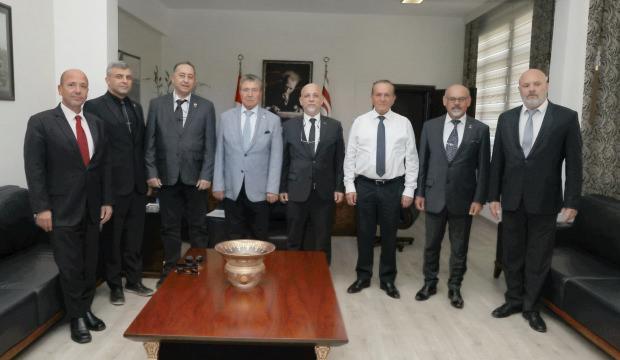 İŞAD&rsquo;dan Başbakan &Uuml;nal &Uuml;stel&rsquo;e Kıbrıs Teknoloji &Uuml;ss&uuml; ziyareti