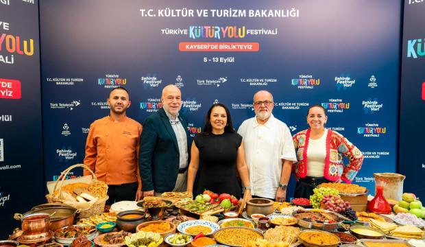 Kayseri 'K&uuml;lt&uuml;r Yolu Festivali'nde 34 lezzet noktası ziyaret edildi